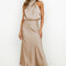 Valeria |  Robe Longue avec Col Halter