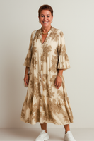 Novara | Robe élégante à coupe fluide