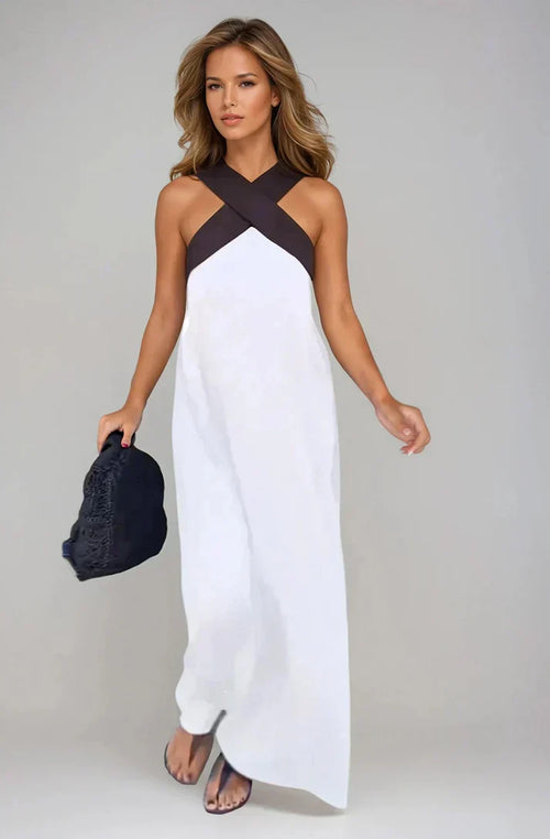 Delphine | Robe à design croisé