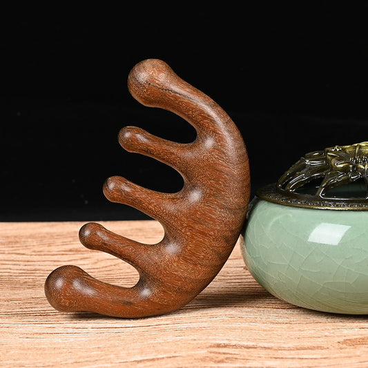 NovaraLabs™ Wood Scalp Massager