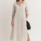 Novara | Robe chemise oversize décontractée
